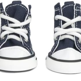 Pet Sports Dog Shoes, Puppy Canvas Shoes, Dog&Cat Paw Protective Covers, Size 1-5 for Cats, Size 5-6 for Dogs Weighing Less Than 10KG, Size 7-8 for Medium-Sized Dogs Weighing 10-30KG (Blue, 4#)